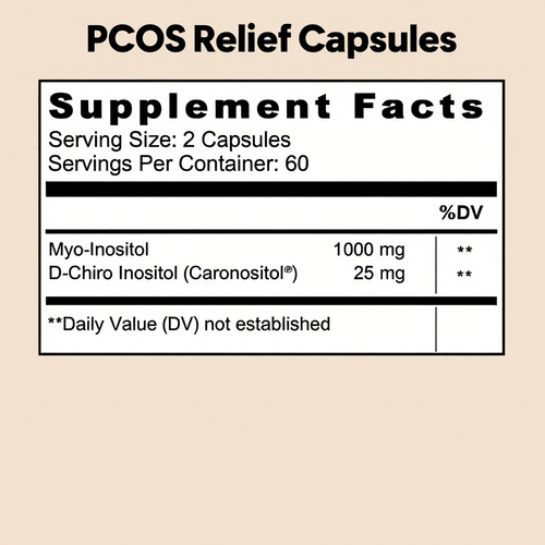 Harmoni Myo D-Chiro Inositol PCOS Relief Capsules